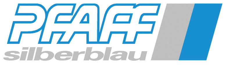 Brand Logo Pfaff-Silberblau 